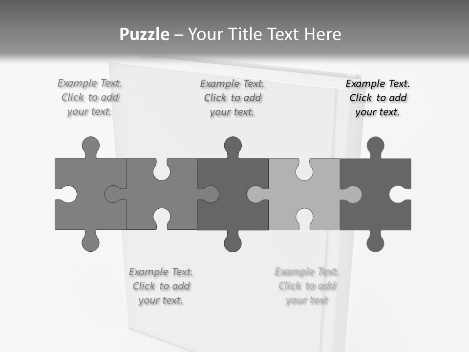 Single Encyclopedia Notebook PowerPoint Template