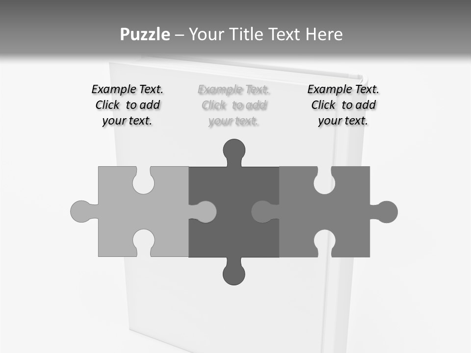 Single Encyclopedia Notebook PowerPoint Template