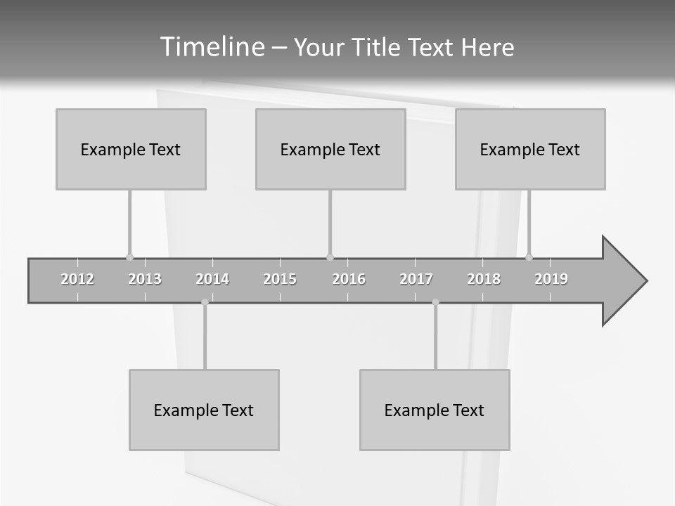 Single Encyclopedia Notebook PowerPoint Template