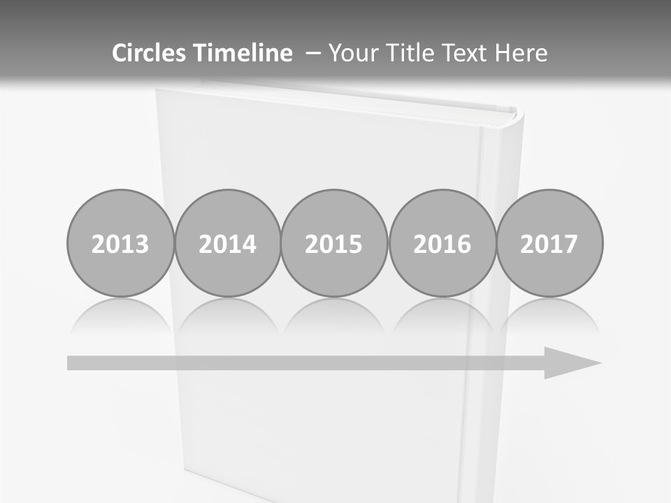 Single Encyclopedia Notebook PowerPoint Template