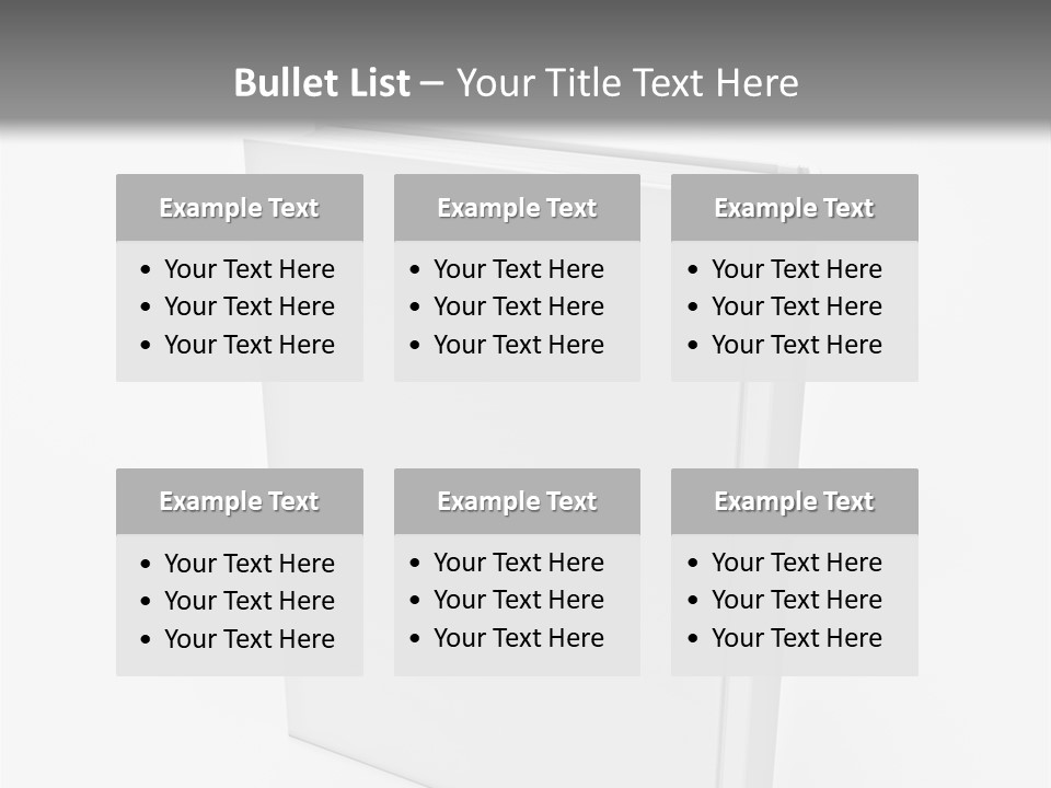 Single Encyclopedia Notebook PowerPoint Template