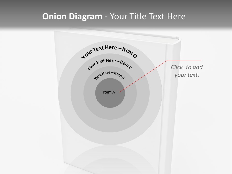 Single Encyclopedia Notebook PowerPoint Template
