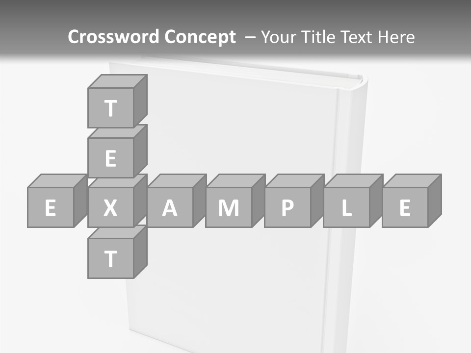 Single Encyclopedia Notebook PowerPoint Template