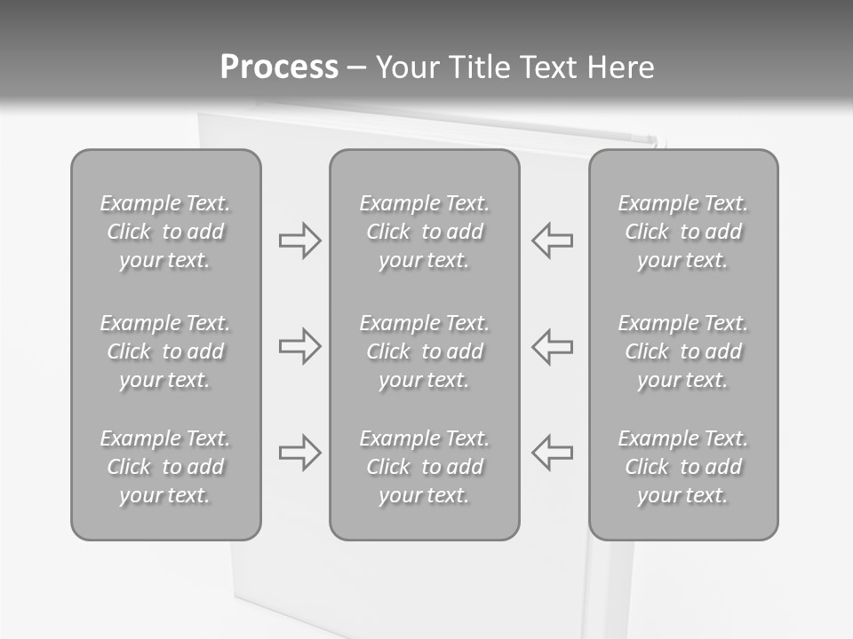 Single Encyclopedia Notebook PowerPoint Template