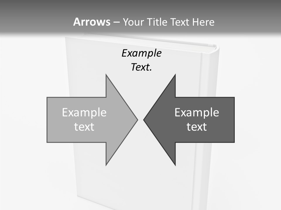 Single Encyclopedia Notebook PowerPoint Template