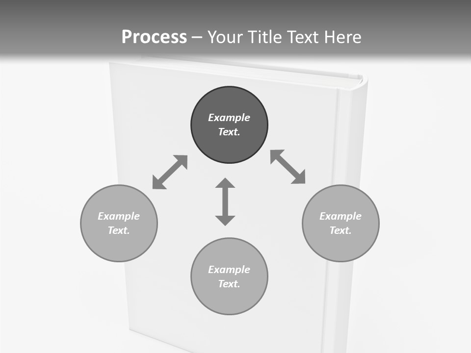 Single Encyclopedia Notebook PowerPoint Template