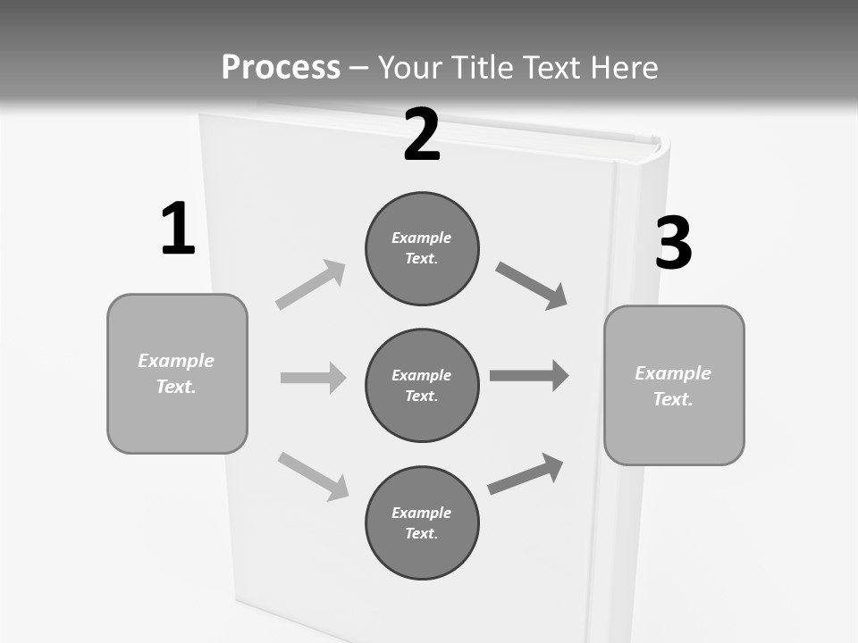 Single Encyclopedia Notebook PowerPoint Template