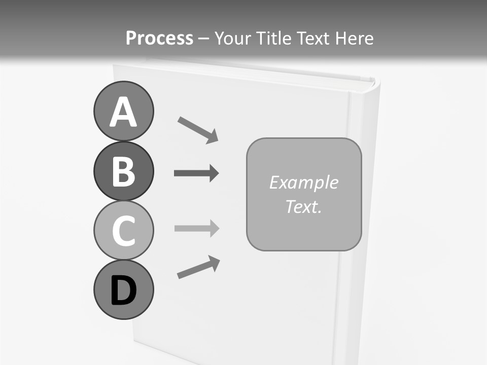 Single Encyclopedia Notebook PowerPoint Template