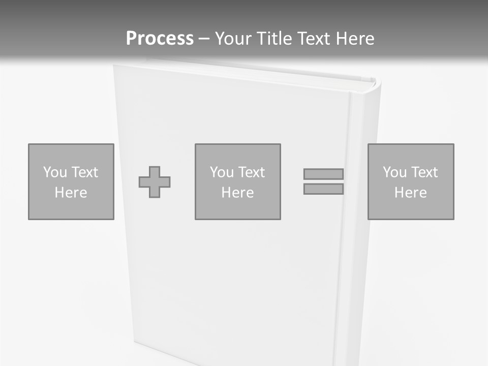 Single Encyclopedia Notebook PowerPoint Template
