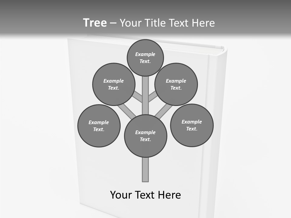 Single Encyclopedia Notebook PowerPoint Template