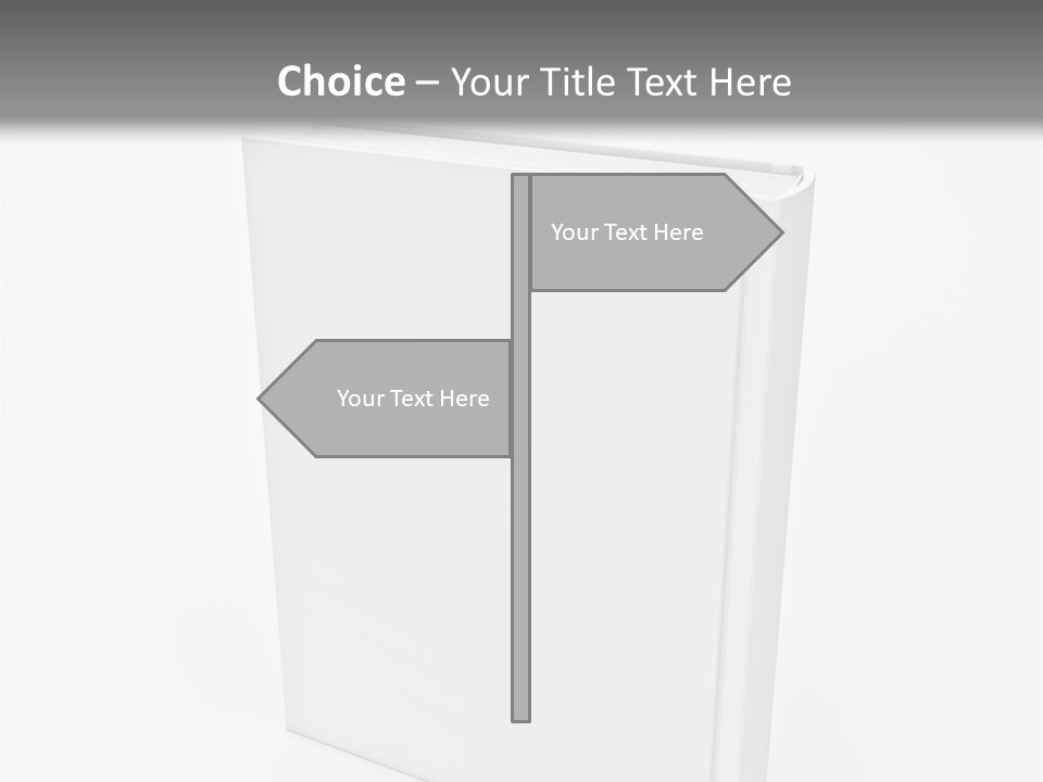 Single Encyclopedia Notebook PowerPoint Template