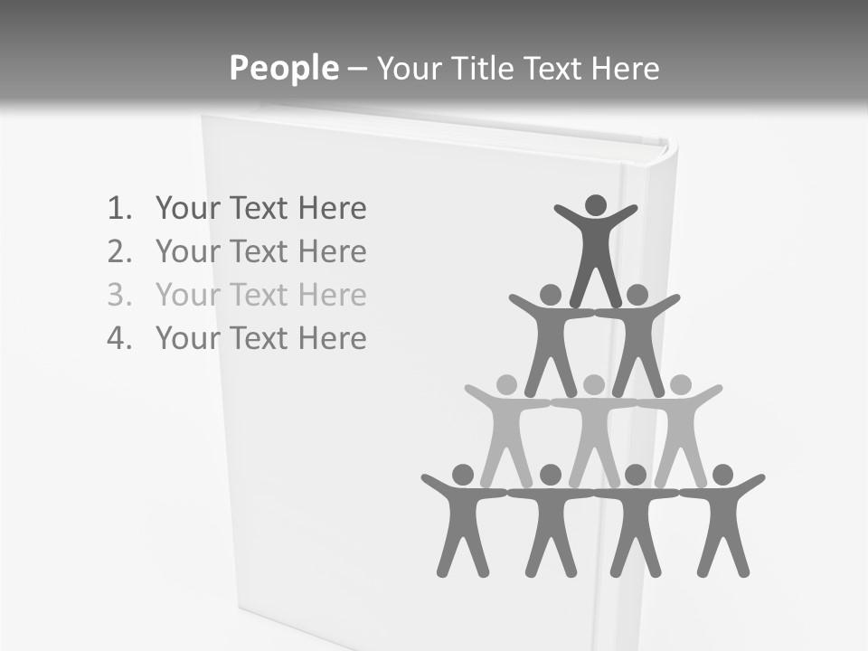 Single Encyclopedia Notebook PowerPoint Template
