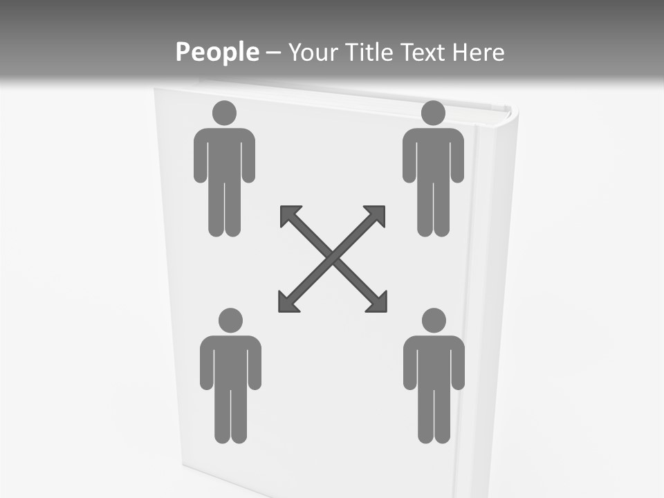 Single Encyclopedia Notebook PowerPoint Template