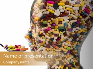 Cure Drug Investigated PowerPoint Template