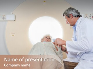 Profession Radiologist Prepare PowerPoint Template