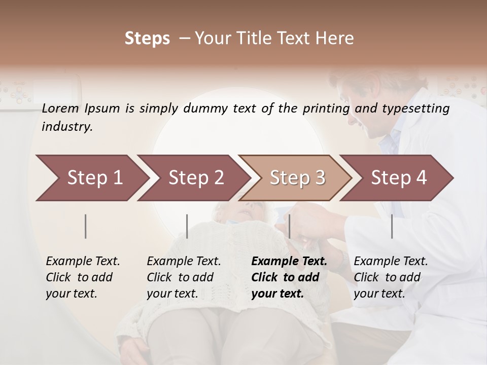 Profession Radiologist Prepare PowerPoint Template