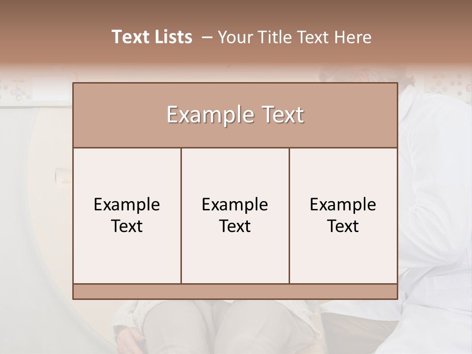 Profession Radiologist Prepare PowerPoint Template