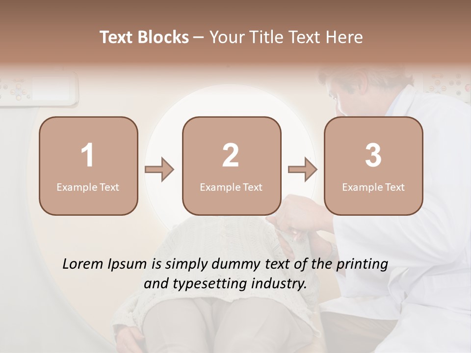 Profession Radiologist Prepare PowerPoint Template
