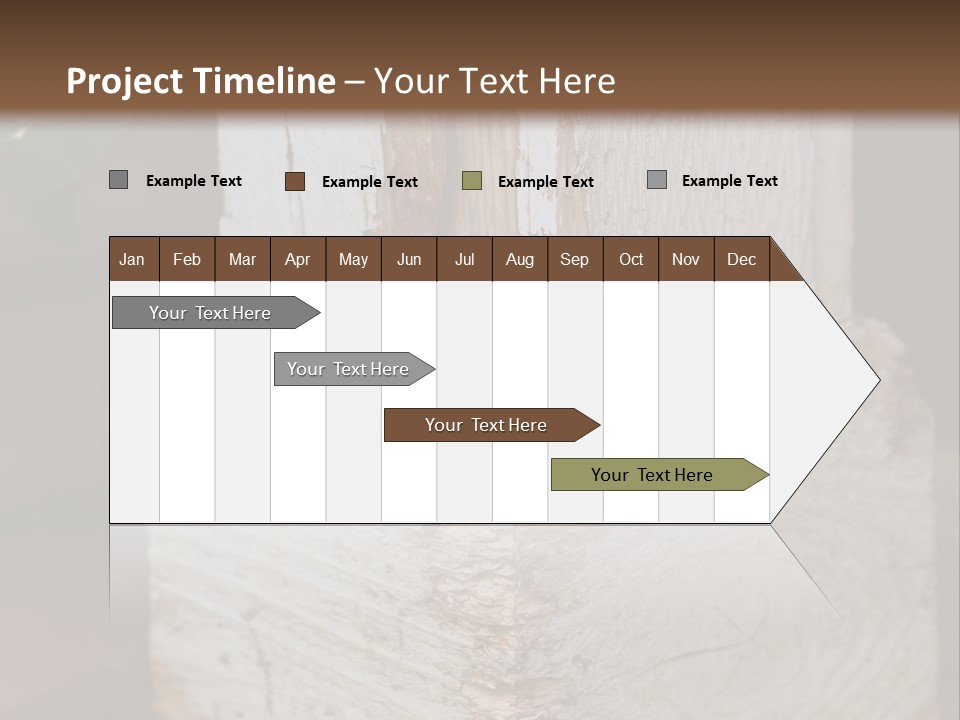 Old Lumber Material PowerPoint Template