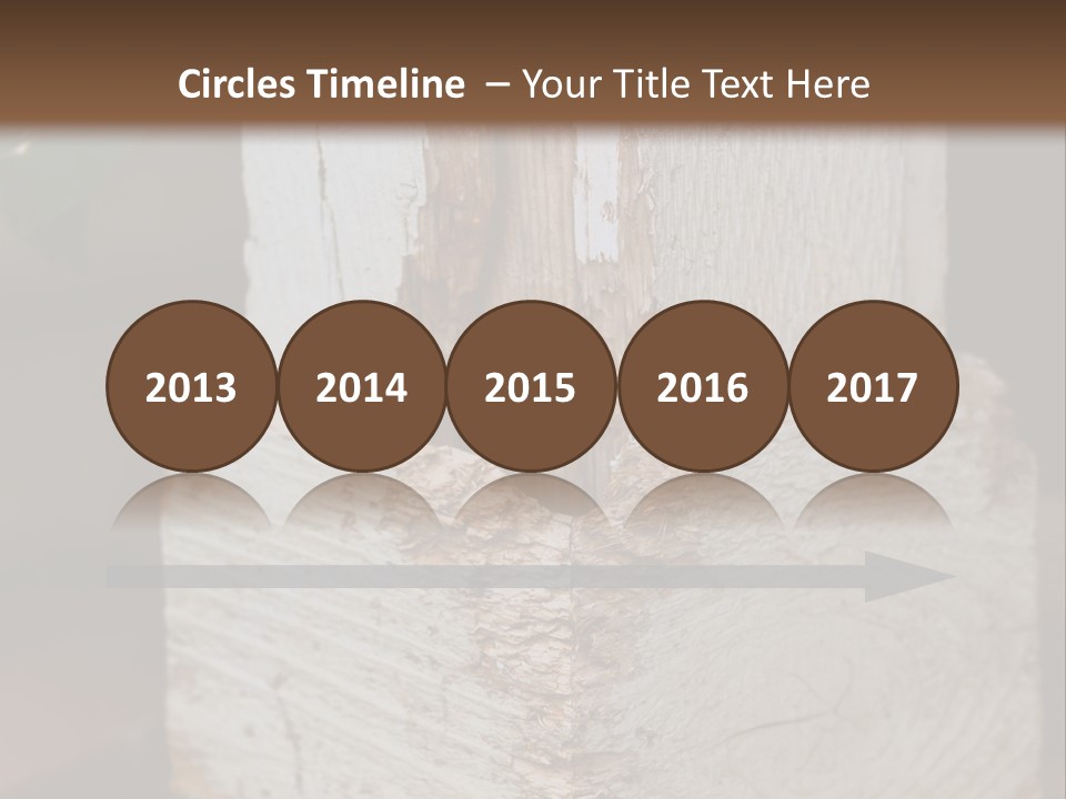 Old Lumber Material PowerPoint Template
