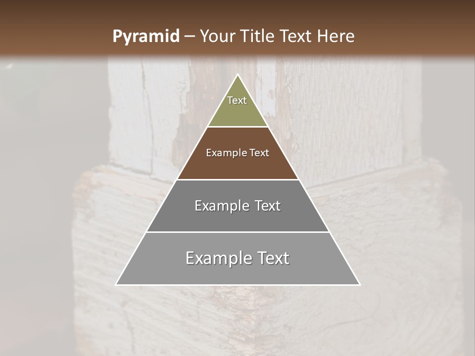 Old Lumber Material PowerPoint Template