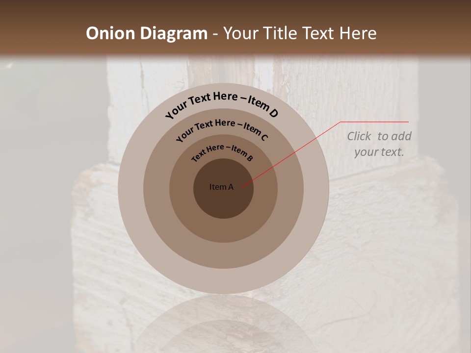 Old Lumber Material PowerPoint Template
