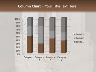 Old Lumber Material PowerPoint Template