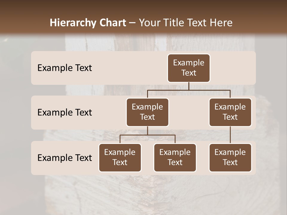 Old Lumber Material PowerPoint Template