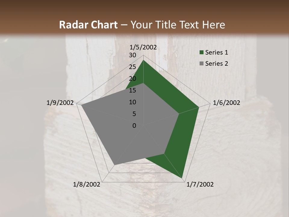 Old Lumber Material PowerPoint Template