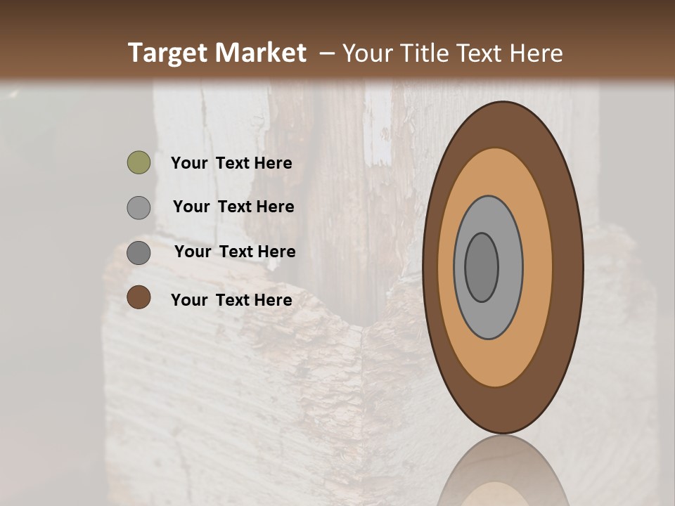 Old Lumber Material PowerPoint Template