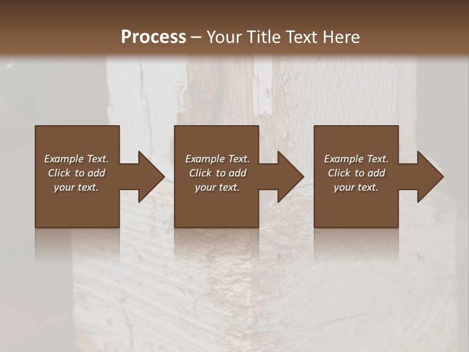 Old Lumber Material PowerPoint Template
