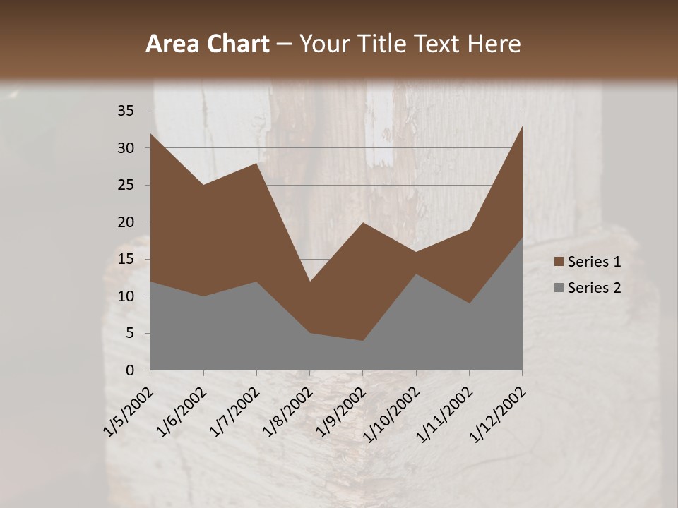 Old Lumber Material PowerPoint Template