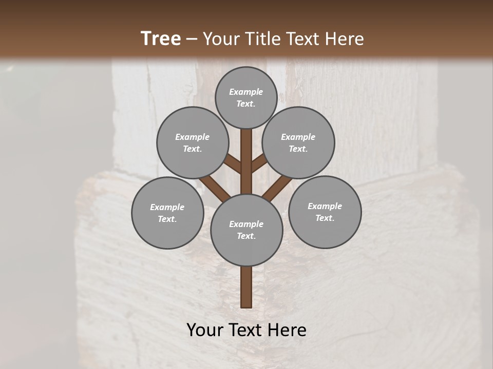 Old Lumber Material PowerPoint Template
