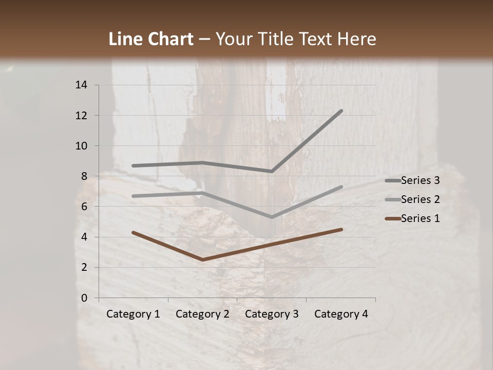 Old Lumber Material PowerPoint Template