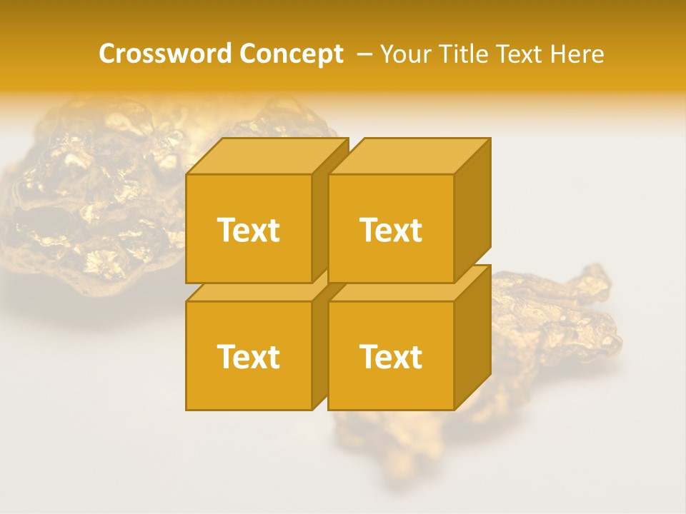 Nugget Standard Yellow PowerPoint Template