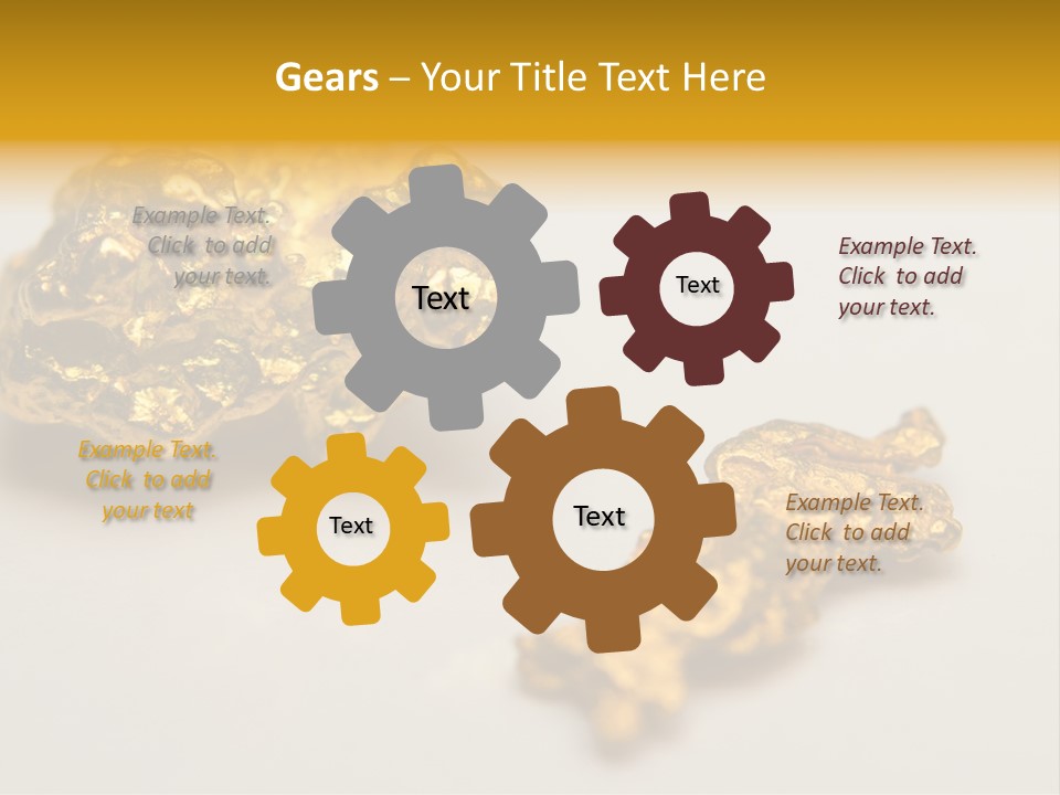 Nugget Standard Yellow PowerPoint Template