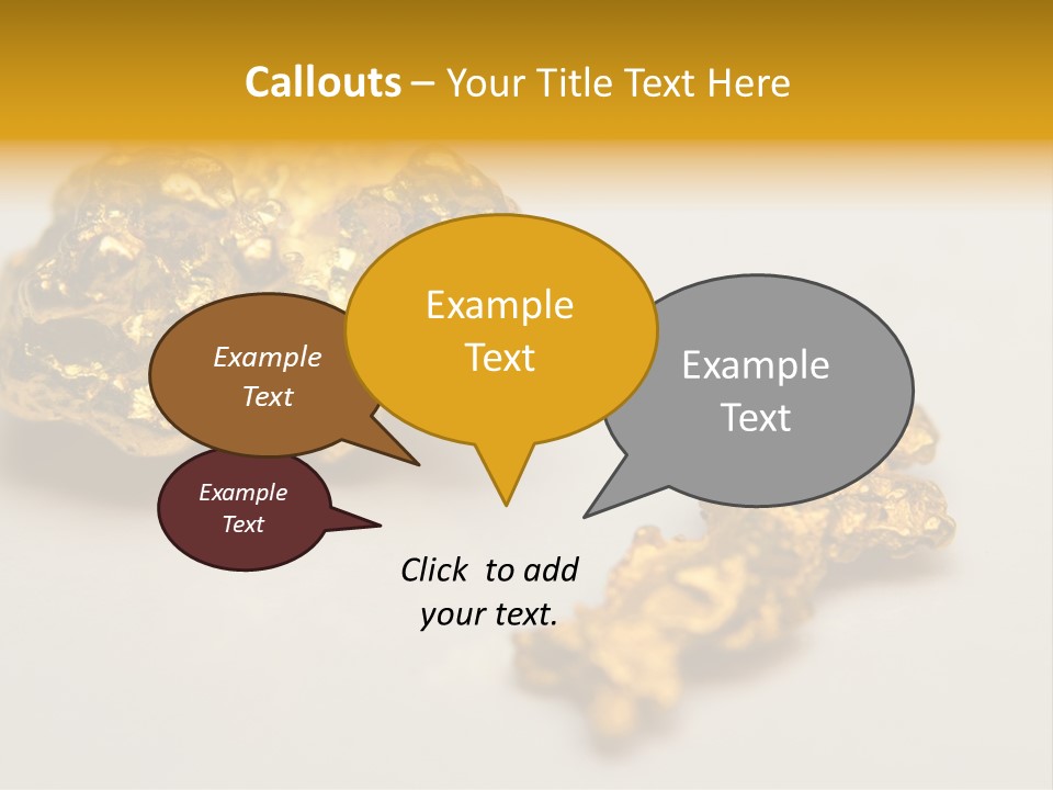 Nugget Standard Yellow PowerPoint Template