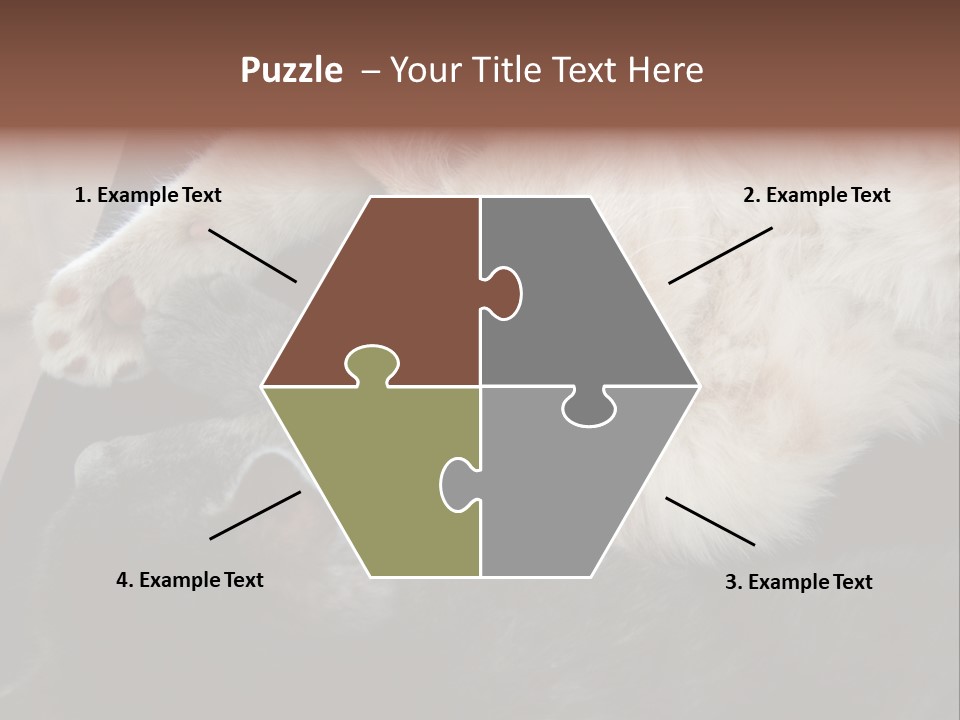Adorable Lying Little PowerPoint Template