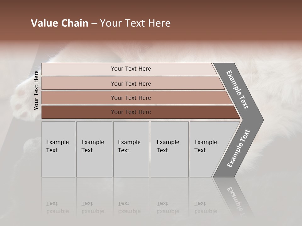 Adorable Lying Little PowerPoint Template