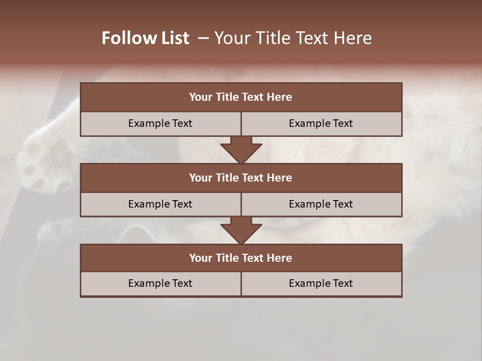 Adorable Lying Little PowerPoint Template
