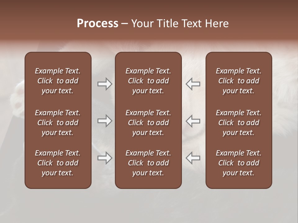 Adorable Lying Little PowerPoint Template