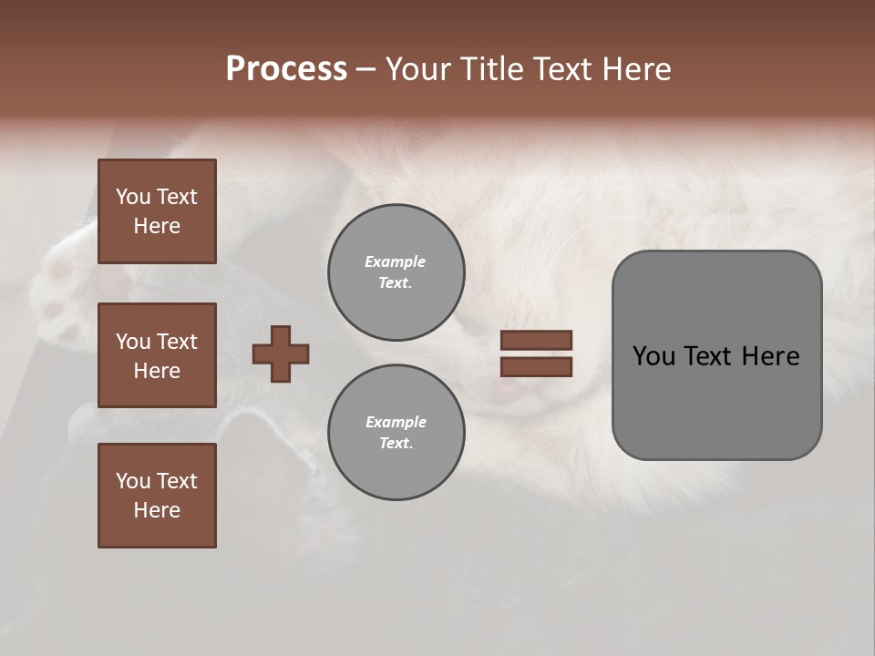 Adorable Lying Little PowerPoint Template