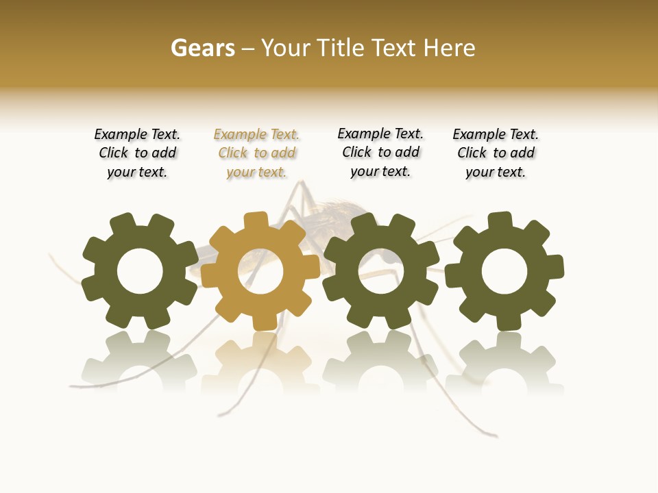 Nature Gnat Fever PowerPoint Template