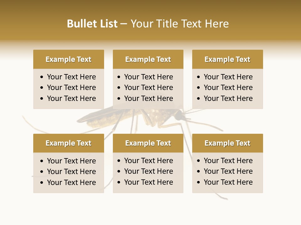 Nature Gnat Fever PowerPoint Template