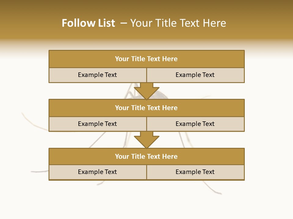 Nature Gnat Fever PowerPoint Template