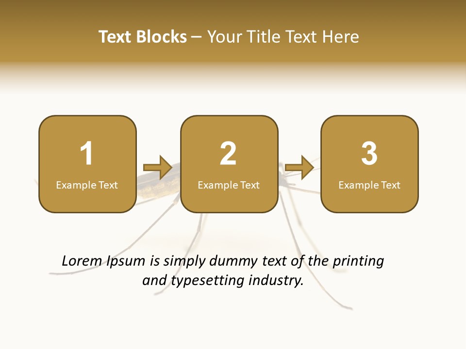 Nature Gnat Fever PowerPoint Template