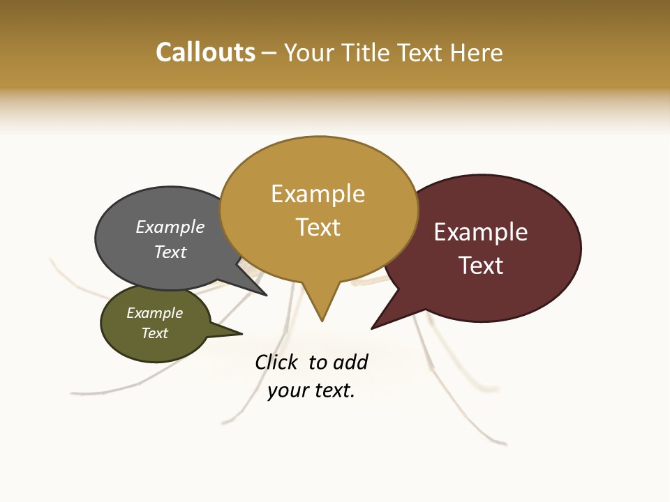 Nature Gnat Fever PowerPoint Template