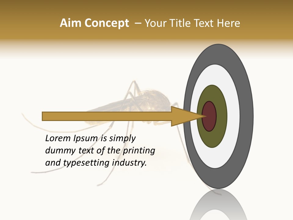 Nature Gnat Fever PowerPoint Template