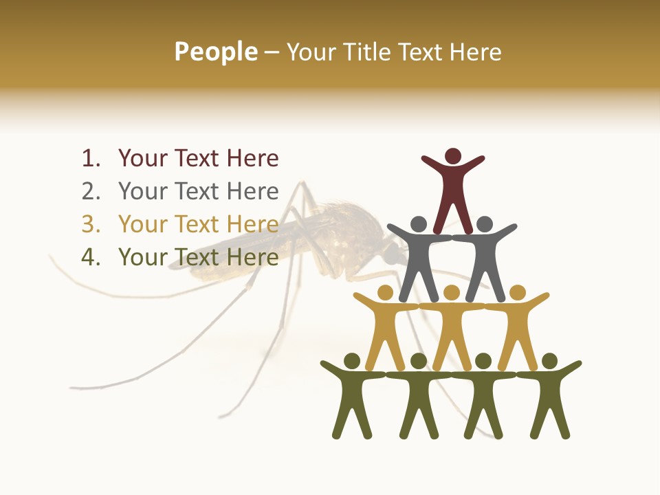 Nature Gnat Fever PowerPoint Template