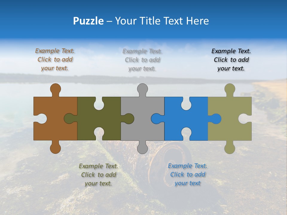 Aluminium Oil Dirty PowerPoint Template